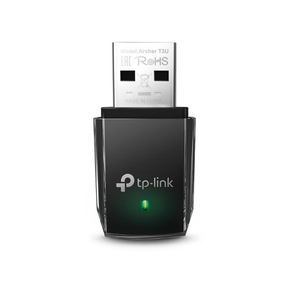 TP-LINK ARCHER T3U 1300MBPS KABLOSUZ DUAL BAND USB ADAPTOR 