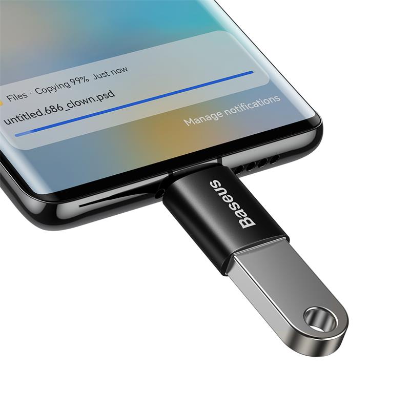 BASEUS INGENUITY ZJJQ000001 TYPE-C TO USB 3.1 DÖNÜŞTÜRÜCÜ ÇIKIŞ:USB GİRİŞ:TYPE-C 