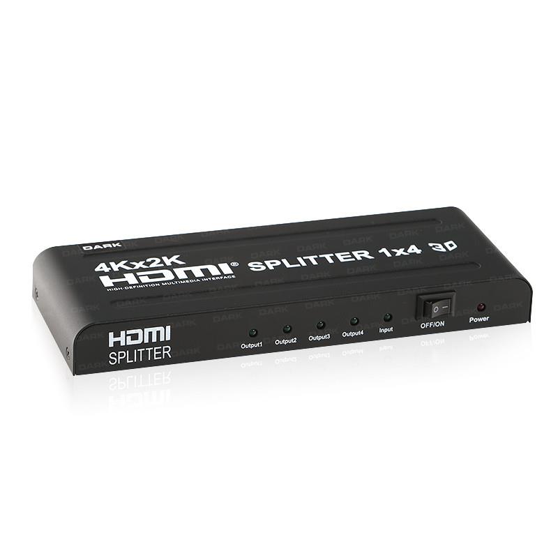 DARK DK-HD-SP4X1 1 GİRİŞ 4 ÇIKIŞLI 4K HDMI ÇOKLAYICI SPLITTER 