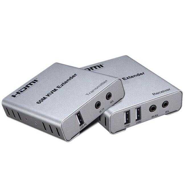 SENSEI 60MT 1080P CAT6 KWM EXTENDER (HDMI+USB+IR) 