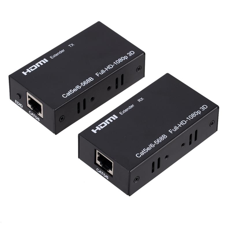 SENSEI HD-60 EXPANSION HDTV EXTENDER HDTV60M 1080P CAT5/CAT6 60MT HDMI 