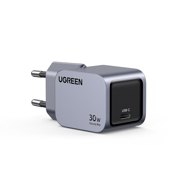 UGREEN NEXODE PRO 30W GAN HIZLI ŞARJ CİHAZI TYPE-C QC PD 1XUSB-C UZAY GRİSİ 35006