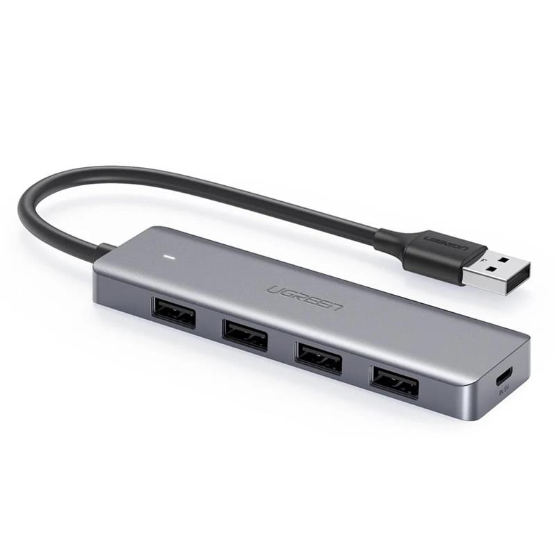 UGREEN 4-PORT USB3.0 HUB WITH USB-C POWER SUPPLY 50985 